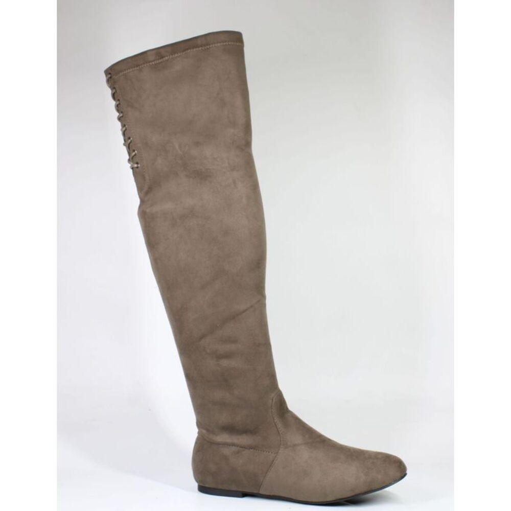 Nature Breeze Womens Trend Brown Fashion Boots Size 10 Medium (B, M)